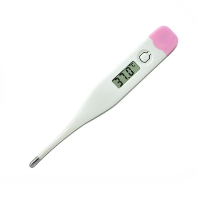 Medical device hard electronic digital thermometer for adult and baby